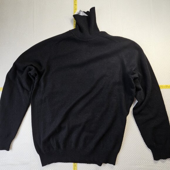 Men’s 100% Fine Cashmere Pullover Turtleneck Sweater Long Sleeve XXL Tasso Elba - Picture 6 of 16